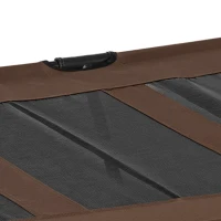 PawHut Hondenbed hondenligbed slaapplaats hondenbank hondenmand dierenbed 122 x 92 x 23 cm(m-12)