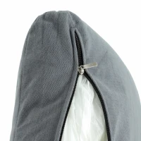 HOMCOM 2-zitsbank, dikke kussens, fluwelen bekleding, Gestoffeerde Bank, Zwart(m-11)