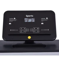 Tapis de Course Electrique Pliable - Aosom.fr x FFHandball - Tapis Roulant 1-12 Km/h 500 W écran LCD 12 programmes Noir(m-11)
