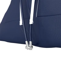 Outsunny 5-6 Man Camping Tent, Tunnel Tent, Water Resistant Hiking Shelter with Groundsheet and Carry Bag, Navy Blue(m-11)