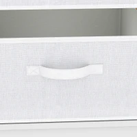 AIYAPLAY Baby Changing Table, Baby Changing Unit with 3 Drawers, Large Basket and Waterproof Pad for Bedroom Nursery, White(m-11)