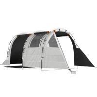 Cort de Camping pentru 4-5 Persoane, Impermeabil și Opac