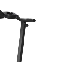 HOMCOM Elektrische loopband met LCD-display inklapbare fitnessapparatuur 1-14 km/u staal(m-6)