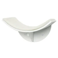 PawHut Prateleira para gatos, montagem na parede, superfície de descanso macia, até 10 kg, 41x28x21 cm, Branco(m-6)