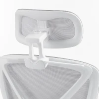 HOMCOM Cadeira de escritório ergonômica com suporte lombar dinâmico adaptativo, 73x75x120-128cm, cinza(m-7)