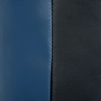 SPORTNOW Boneco de Boxe, autoportante, altura ajustável, base pesada, couro sintético, preto+cinza+azul, 55 x 55 x 178-207 cm(m-4)