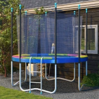 SPORTNOW Ersatz-Randabdeckung für Trampoline, wasserfest, reißfest, Ø244 cm, bunt(m-10)
