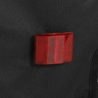 AIYAPLAY Remorque vélo enfant 2 en 1, poussette vélo bébé 2 places, guidon réglable, frein à main, ceinture de sécurité, rouge(m-14)