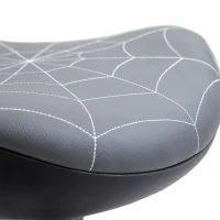 Vinsetto Banco de Escritório com Função de Giro Banco Ergonômico Regulável em Altura 65,5-83,5 cm Inclinável 120° Cinza(m-4)