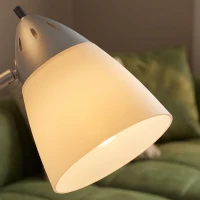 HOMCOM Arc Tree Floor Lamp with 3 Adjustable Rotating Lights and 3000K/4500K/6500K Colour Temperatures, Silver Tone(m-11)
