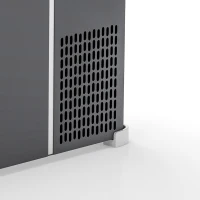 Outsunny Frigider portabil electric cu compresor 35L, zonă dublă, control prin app, lumină LED, ecran, pentru mașină și camping, negru(m-16)