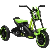 AIYAPLAY Kids Tricycle Baby Trike, Kids Trike with Pedal, 3 Wheel Toddler Balance Bike for Indoor Outdoor Use, Green(m-11)