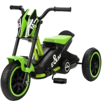 AIYAPLAY Kids Tricycle Baby Trike, Kids Trike with Pedal, 3 Wheel Toddler Balance Bike for Indoor Outdoor Use, Green(m-1)