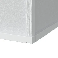 PawHut Niche pour Chien Extérieur avec Toit en Pente et Porte Avant Ouverte, pour Chiens Moyens et Grands, 84,2x98,2x82cm, Gris(m-11)