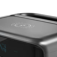 HOMCOM Portable Power Station with LiFePO4 Battery, 1.5H Fast Charge, Camping Power Pack with 600W AC/USB-A & USB-C Output(m-13)