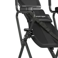 SPORTNOW Mesa de Inversión 3 en 1 con Barras para Flexiones Dominadas Tabla de Inversión(m-6)
