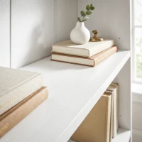 HOMCOM Estante de arrumação com 3 compartimentos e prateleira ajustável, 60 x 24 x 93 cm, branco(m-8)