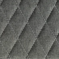 HOMCOM Linen-Look Computer Desk Chair, Executive Office Chair with Flip-Up Armrests and Thick Cushion, Grey(m-10)