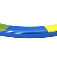 SPORTNOW Coussin de protection trampoline 305cm avec cordon élastique résistant aux intempéries et UV anti-déchirure, multicolore(m-10)