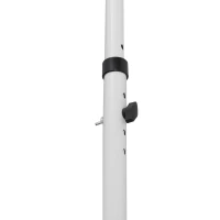Outsunny Toldo retrátil manual 3L x 1,5l m Toldo telescópico sem perfuração Inclinação e altura ajustáveis Instalação rápida metal alumínio poliéster anti-UV bordô(m-5)