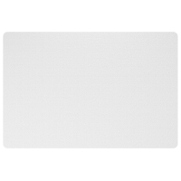 HOMCOM Alfombrilla Protectora para Suelos Alfombrilla para Silla de Oficina para Suelo Enmoquetado 100x150 cm Transparente