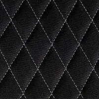 HOMCOM Linen-Look Computer Desk Chair, Executive Office Chair with Flip-Up Armrests and Thick Cushion, Black(m-10)