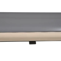 Outsunny Estor exterior enrolável 2,5 x 1,6 m com manivela, alumínio e poliéster 280 g/m² anti-UV50+, creme(m-4)