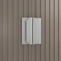 Outsunny, casuta pentru ustensile, 213x127x185cm, gri | Aosom Ro(m-14)