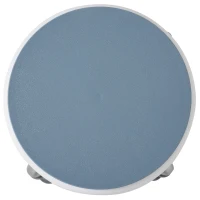 HOMCOM Banqueta de duche assento de duche antiderrapante banqueta de banho altura ajustável giratório a 360° em alumínio(m-6)