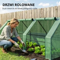 Tunel ogrodniczy szklarnia ogrodowa Outsunny(m-6)