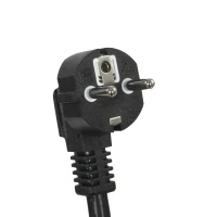HOMCOM Chargeur Voiture Électrique Type 2, 7kW, 6-32A, 8m, Prise CEE, Adaptateur Européen, Écran LCD, IP65, 21x8,5x5cm, Noir(m-14)