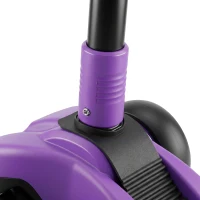AIYAPLAY Trottinette électrique pour enfants 6+ ans, pliable 3 roues démarrage zéro, vitesse maximale 8 km/h 64x29x83cm violet(m-13)