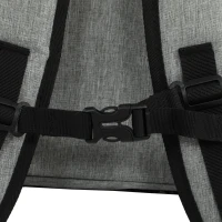 PawHut Dog Carrier Backpack Expandable, Breathable Pet Carrier Bag for Small Puppy Cat with Reflective Strip for Travel Hiking(m-12)