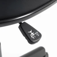 HOMCOM Small Armless Office Chair - Black(m-9)