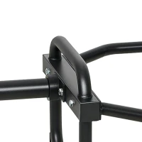 SPORTNOW Olympic Trap Bar, 2" Hex Barbell Bar with 300kg Capacity for Deadlifts, Shrugs, Squats and Farmer Walks(m-10)