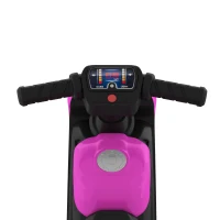 AIYAPLAY Balance Bike with Music Extra-Wide Wheels Toddler Bike for Boys Girls Pink(m-11)