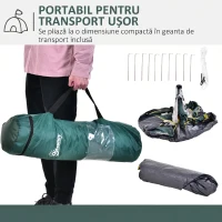 Outsunny Cort pentru Camping pentru 2 Persoane(m-5)