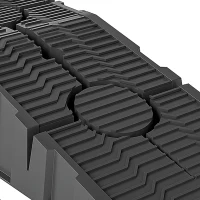 DURHAND Rampes de chargement en plastique pour voiture rampes accès 2 pièces capacité de 2,5 tonnes 91 x 30 x 21 cm noir(m-10)