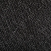 HOMCOM 3 Seater Sofa Button Tufted Upholstered Couch with Wood Legs for Living Room, Dark Grey(m-12)