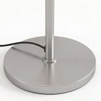 HOMCOM 170.5cm Industrial Dimmable Standing Lamp, 3-Light Floor Lamp with Steel Wire Cage Lampshades, Silver Tone(m-10)