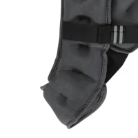HOMCOM 8KG Weighted Vest, Running Weight Vest with Adjustable Strap, Convenient Pocket and Reflective Strips for Men and Women(m-10)