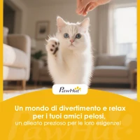 PawHut Letto Reversibile per Gatti, Letto per Cani di Piccola Taglia da Interno(m-9)