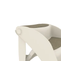 PawHut Escalier pour Chien Pliant à 3 Marches Antidérapantes, pour Chiens Âgés, Chiots, Lit, Canapé, 49x38x38cm, Crème(m-12)