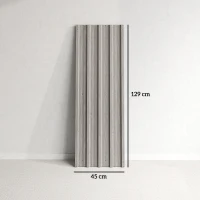 Outsunny Set 12 Panouri de Schimb 129x45 cm pentru Căsuțe de Grădină din Oțel Galvanizat Gri(m-3)