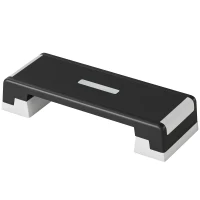SPORTNOW Stepper Aerobic Reglabil, Înălțime 15/20/25 cm cu Suporturi(m-12)