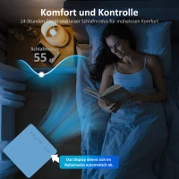HOMCOM Tragbares Klimagerät 9000 BTU, 4-in-1 mit Kühlung, Entfeuchter, Ventilator, Schlafmodus(m-7)