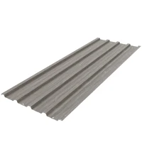 Outsunny Set 12 Panouri de Schimb 129x45 cm pentru Căsuțe de Grădină din Oțel Galvanizat Gri(m-1)