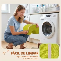 AIYAPLAY Conjunto de 5 Blocos de Espuma Infantil Blocos Psicomotores com Base Antiderrapante Capa Removível 3-6 Anos(m-6)