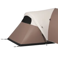 Outsunny Tente de camping familiale 7 personnes étanche ventilée avec sac de transport, dim. 550L x 300l x 198H cm(m-11)