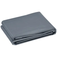 Outsunny Material de Înlocuire pentru Cort Retractabil 4x3 m din Poliester Anti UV 50+ Gri(m-1)